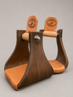 Stirrups - STP35 - Nettles 6” Chisholm Mahogany