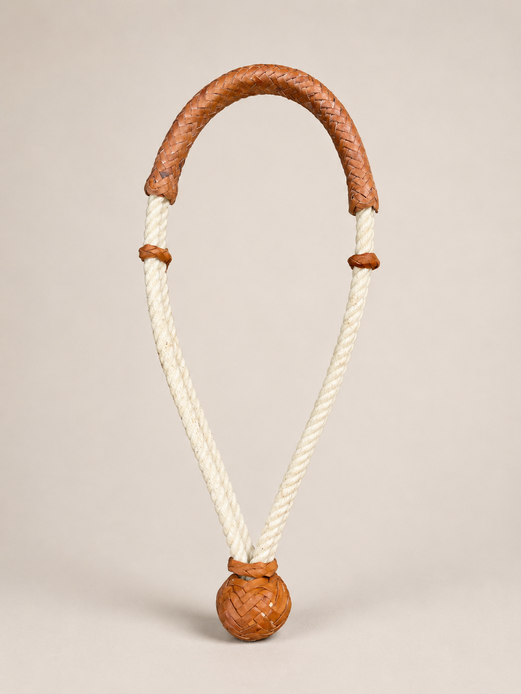 Bosal - B110 - Doubled Bosal w/ Light Brown Knot and Noseband