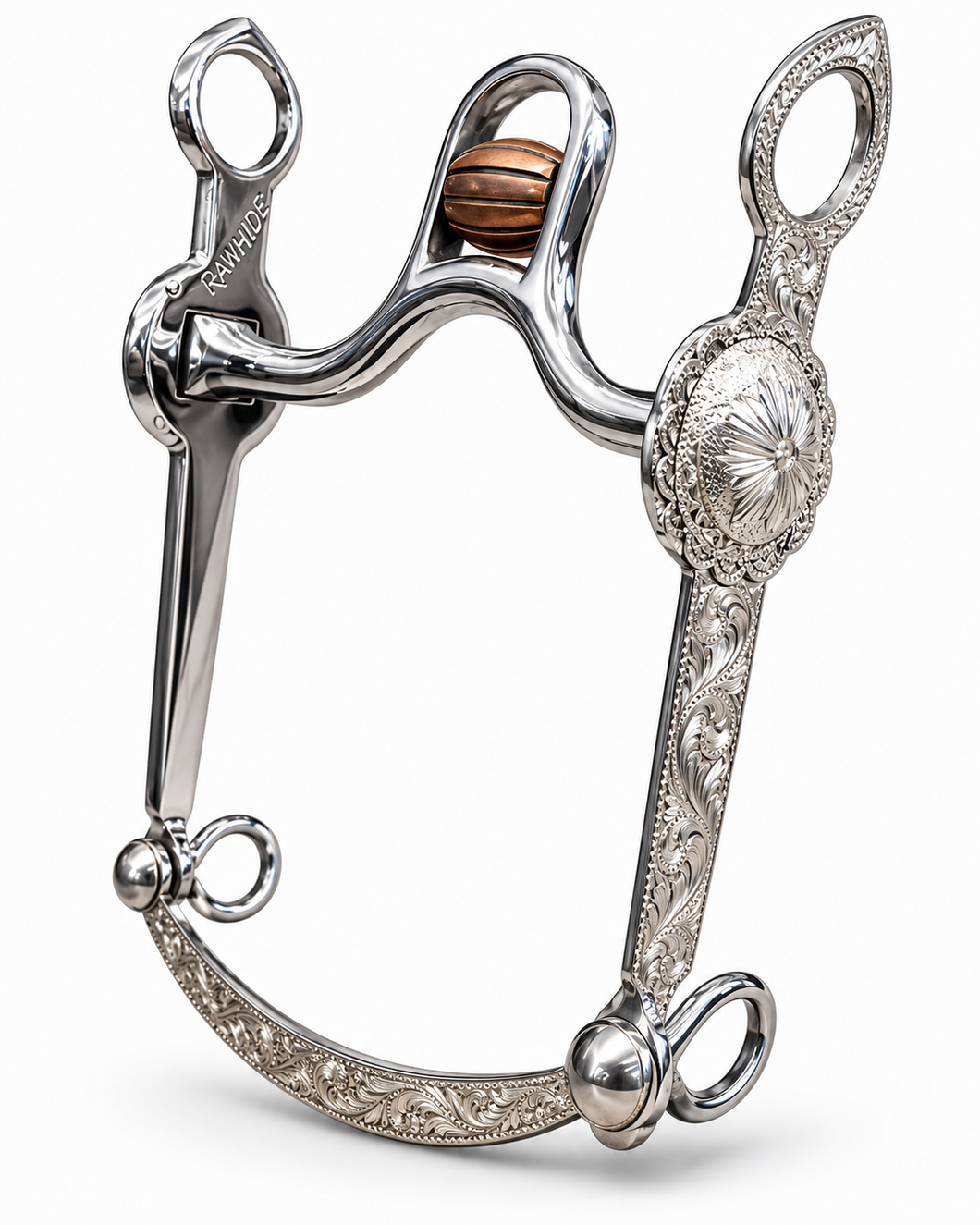BIT - RH01 - Stainless High Port w/ Copper Roller