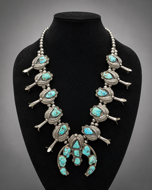 Jewelry JWR10 - Kingman Squash Blossom