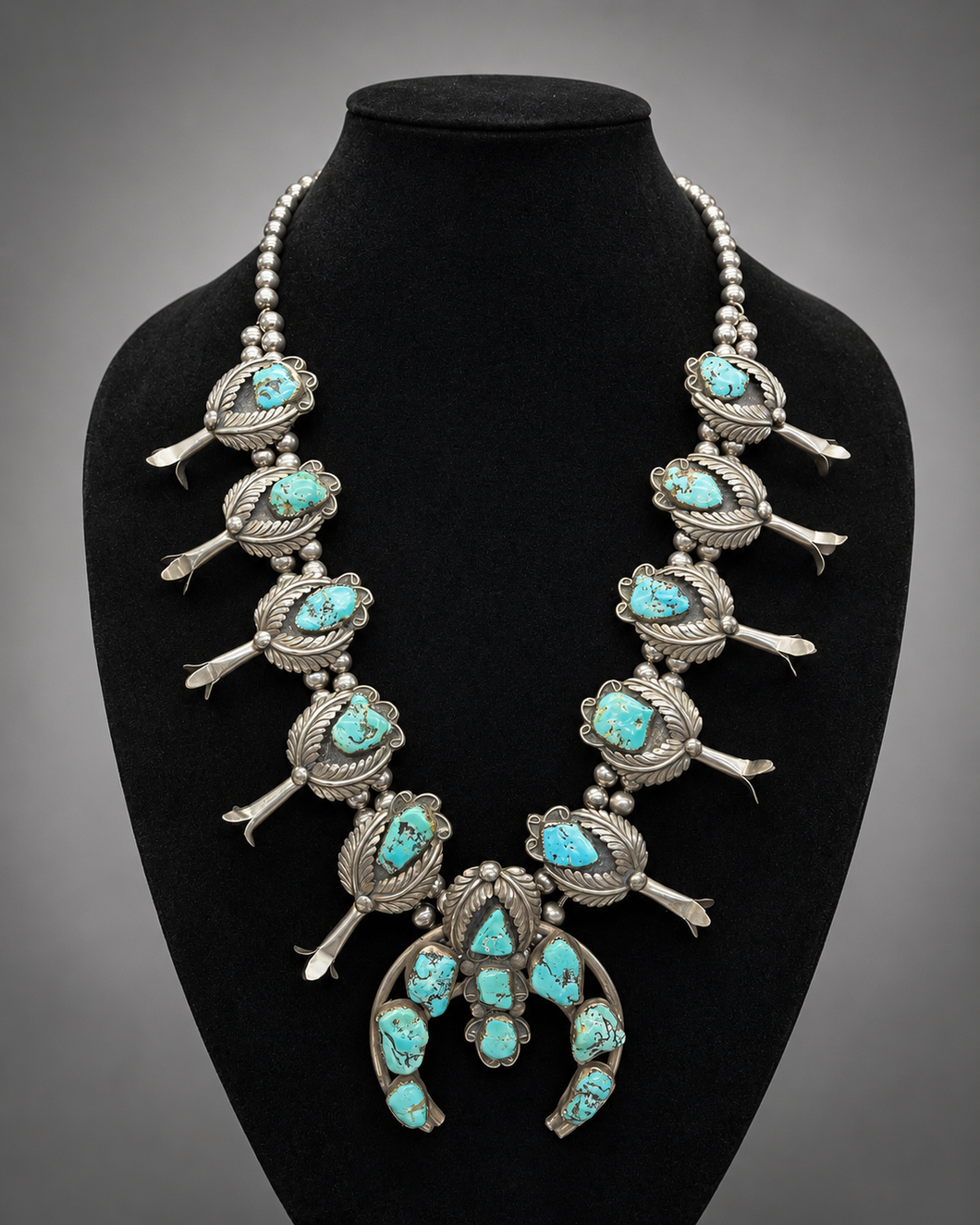 Jewelry JWR10 - Kingman Squash Blossom