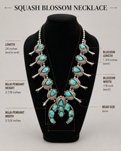 Jewelry JWR10 - Kingman Squash Blossom