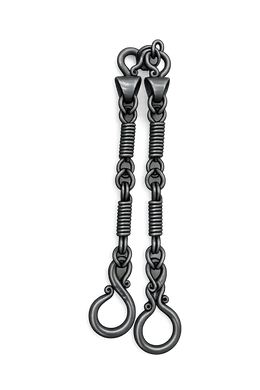 Rein Chains - RCH10 - Jed Rice  Antique Twist 5 1/2