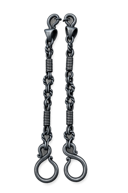 Rein Chains - RCH11 - Jed Rice Antique Twist 7 3/4