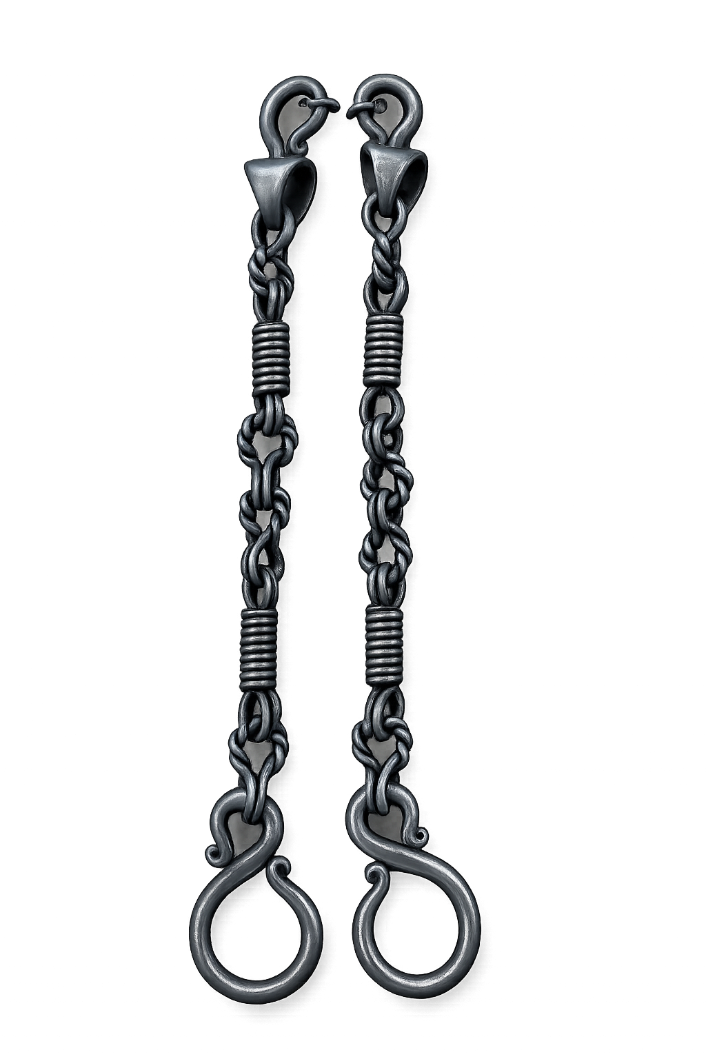 Rein Chains - RCH11 - Jed Rice Antique Twist 7 3/4