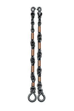Rein Chains - RCH15 - Jed Rice Copper Twist 10 1/4