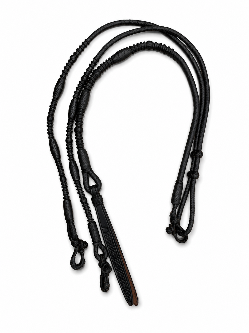 Romal Reins - RR102 Dark Chocolate 12 Plait 104