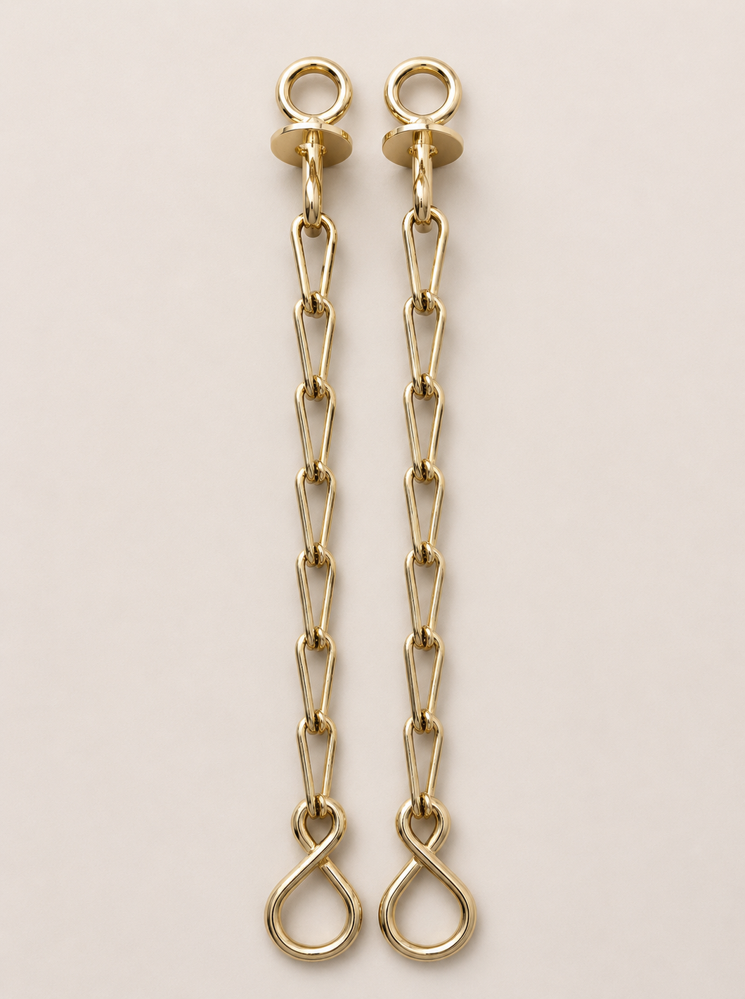 Rein Chains - RCH20 - Brass 9 1/2