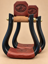 Stirrups - STP75 - Nettles 2" Flat Bottom Torched Matte Finish