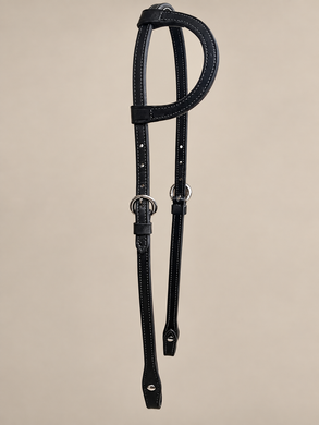 Headstall - HS416 - Black Single Ear