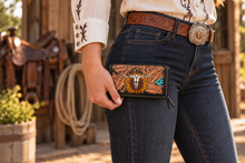 Accessories -  - Spirt of the Herd Leather Tooled Wallet