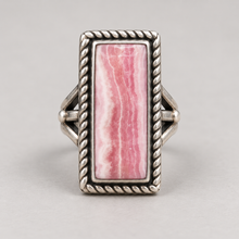 Jewelry - JWR23 - Rhodochrosite Sterling Silver Ring Size 6 1/2