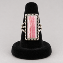 Jewelry - JWR23 - Rhodochrosite Sterling Silver Ring Size 6 1/2