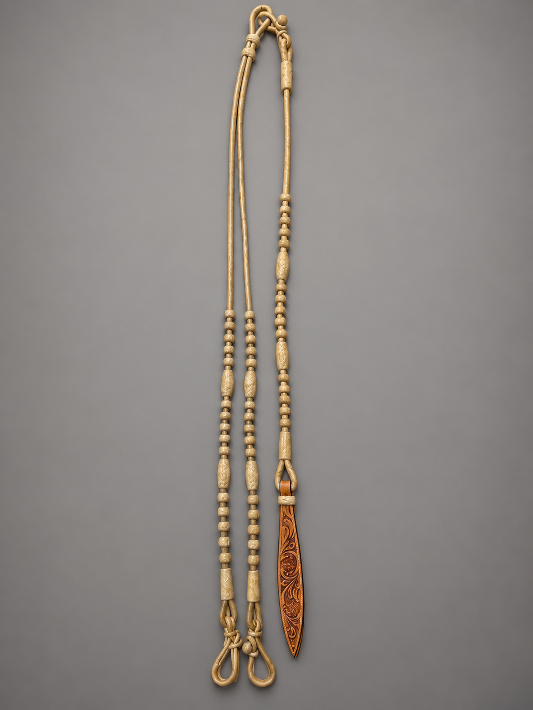 Romal Reins - RR83 - 12 Plait Oklahoma 104”