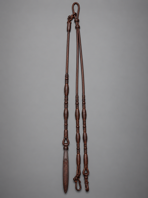 Romal Reins - RR102 - Dark Chocolate 12 Plait 104