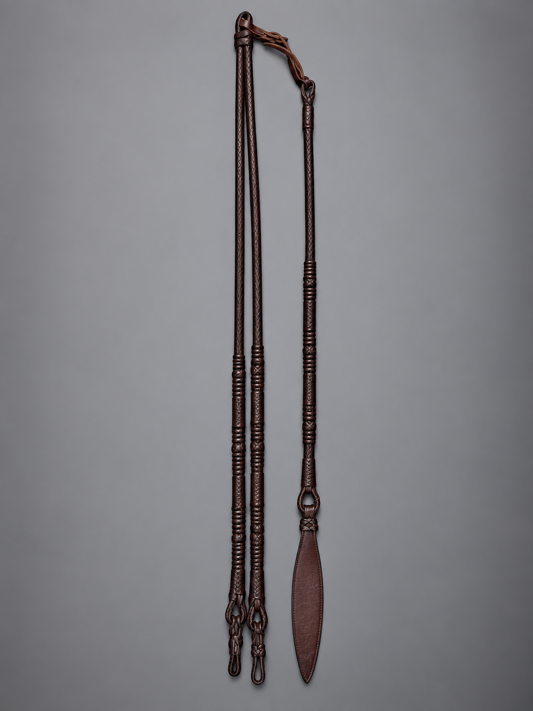 Romal Reins - RR05 - Dark Chocolate Leather 102