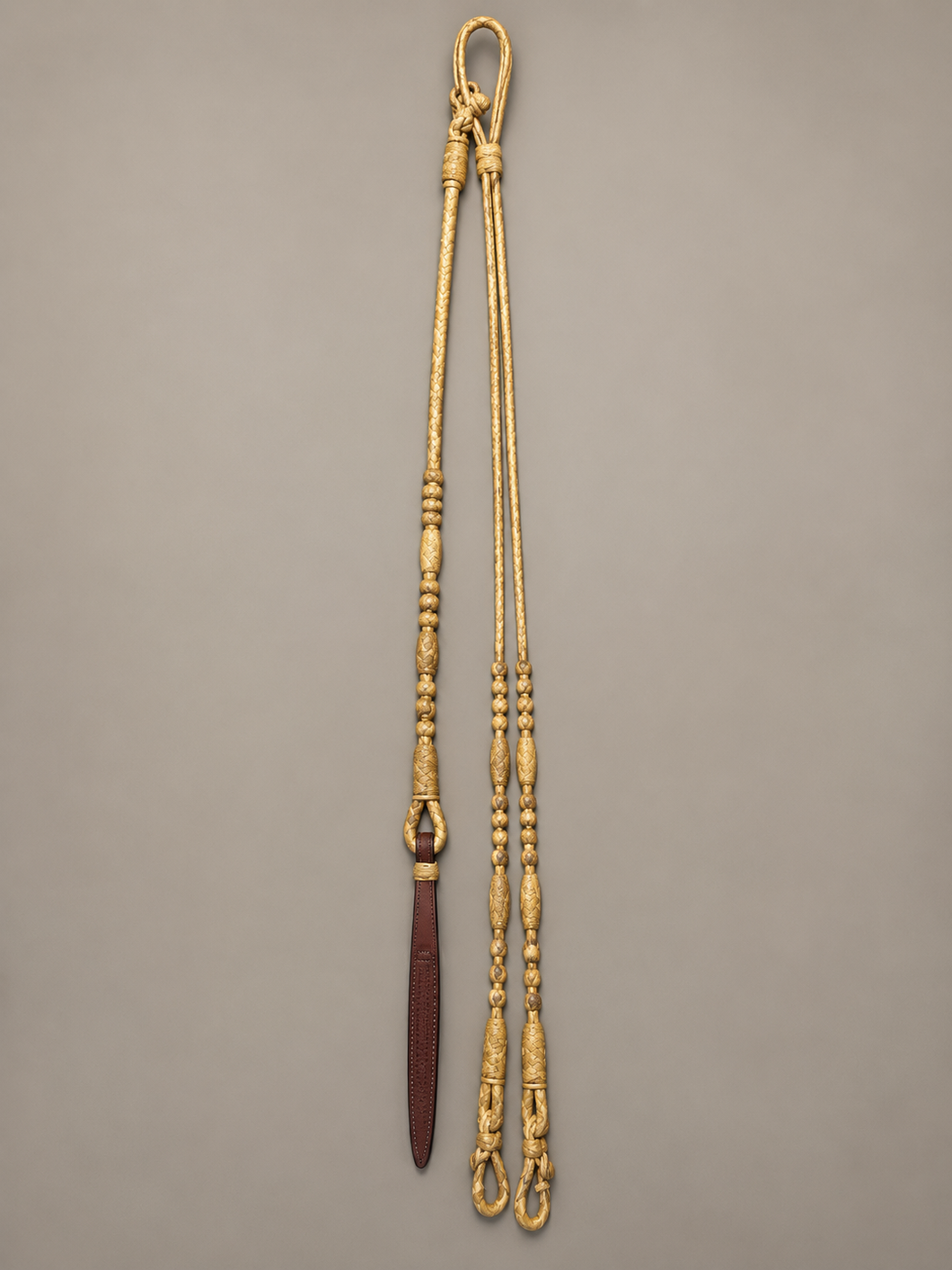 Romal Reins - RR67 - 8 Plait Natural Rawhide 108