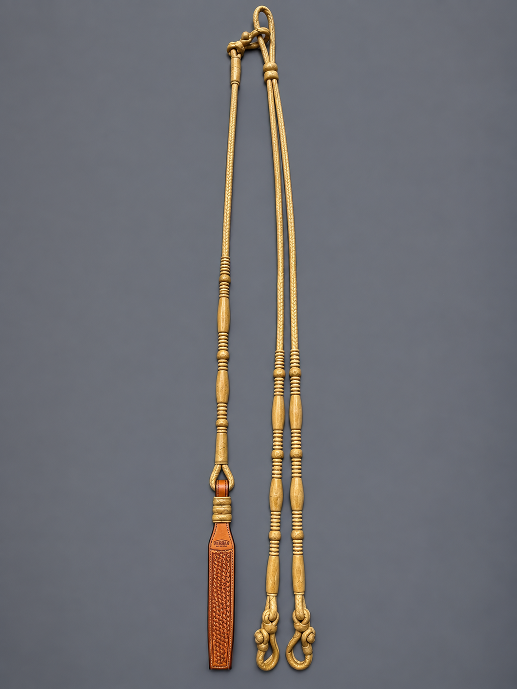 Romal Reins - RR108 - 24 Plait California Style Natural 102
