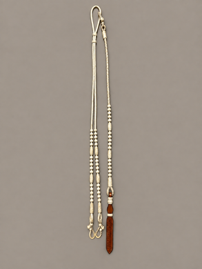 Romal Reins - RR98 - 12 Plait Oklahoma Style Natural 98