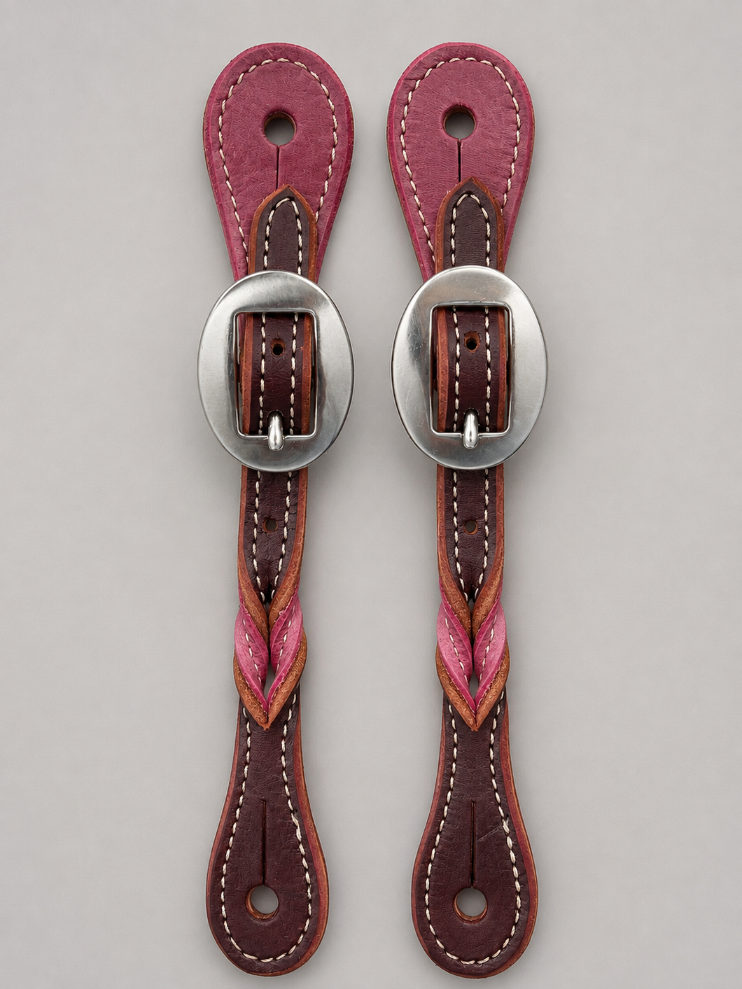 Spur Straps - SPS153 - Pro Choice Ladies Orchid and Burgundy