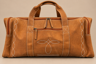 Accessories - AC04 - Leather Weekender Bag
