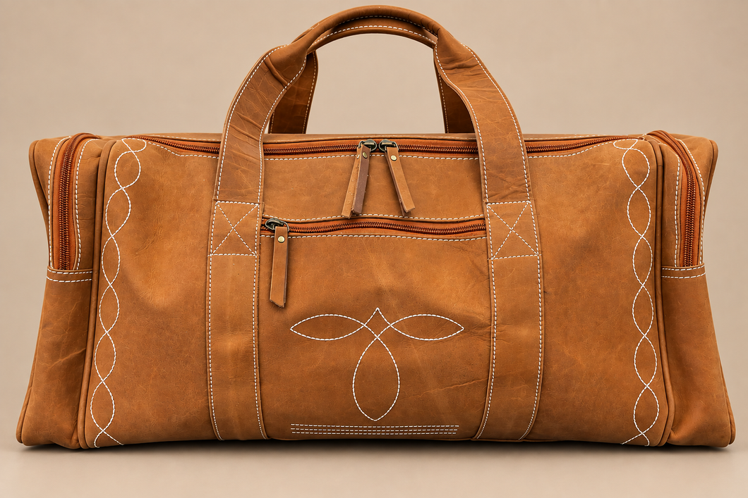 Accessories - AC04 - Leather Weekender Bag