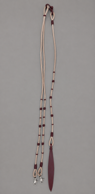 Romal Reins - RR110 - CA Equine Light Belting with Dark Knots and Clips 93