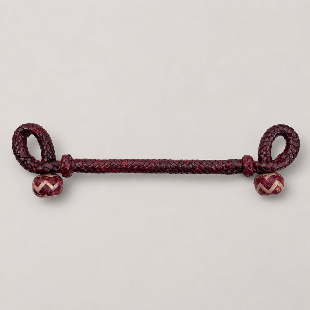 BIT - BH02 - Rawhide Bit Hobble Burgundy and Neutral