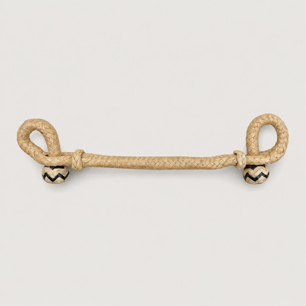 BIT - BH04 - Rawhide Bit Hobble Natural and Black
