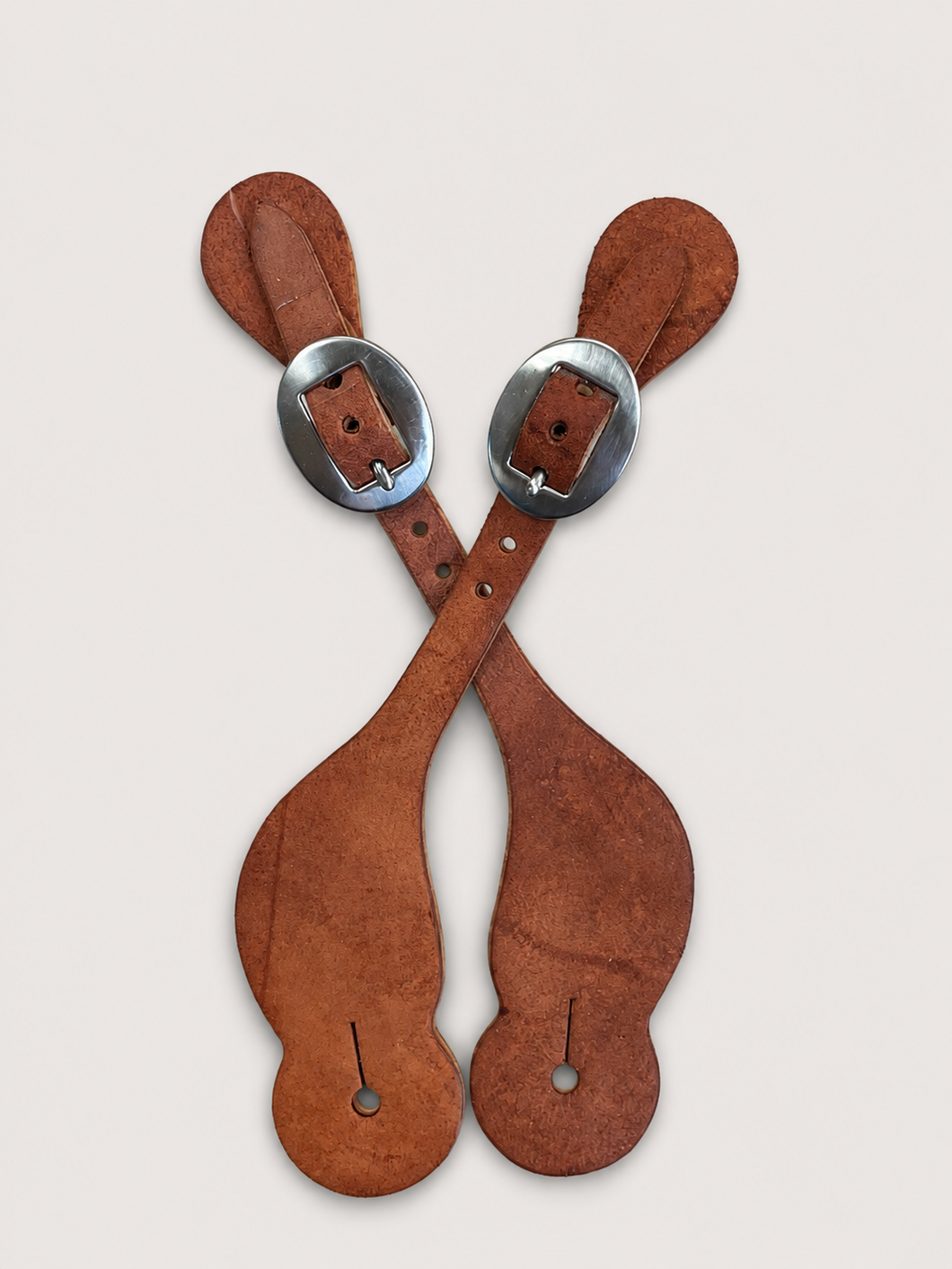 Spur Straps - SPS158 - Mens Contoured Roughout
