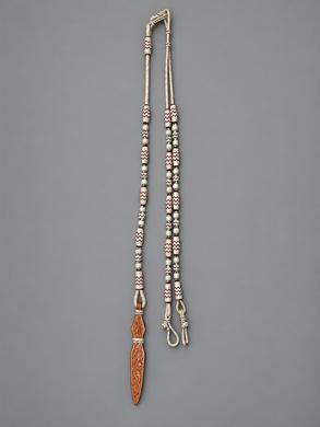 Romal Reins - RR55 - 12 Plait Natural with Black and Burgundy Accents 84