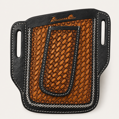 Accessories - PC49 - Basketweave Cell/Knife Holder