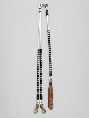 Romal Reins - RR117 - Nylon with George Moore Style Knots 104