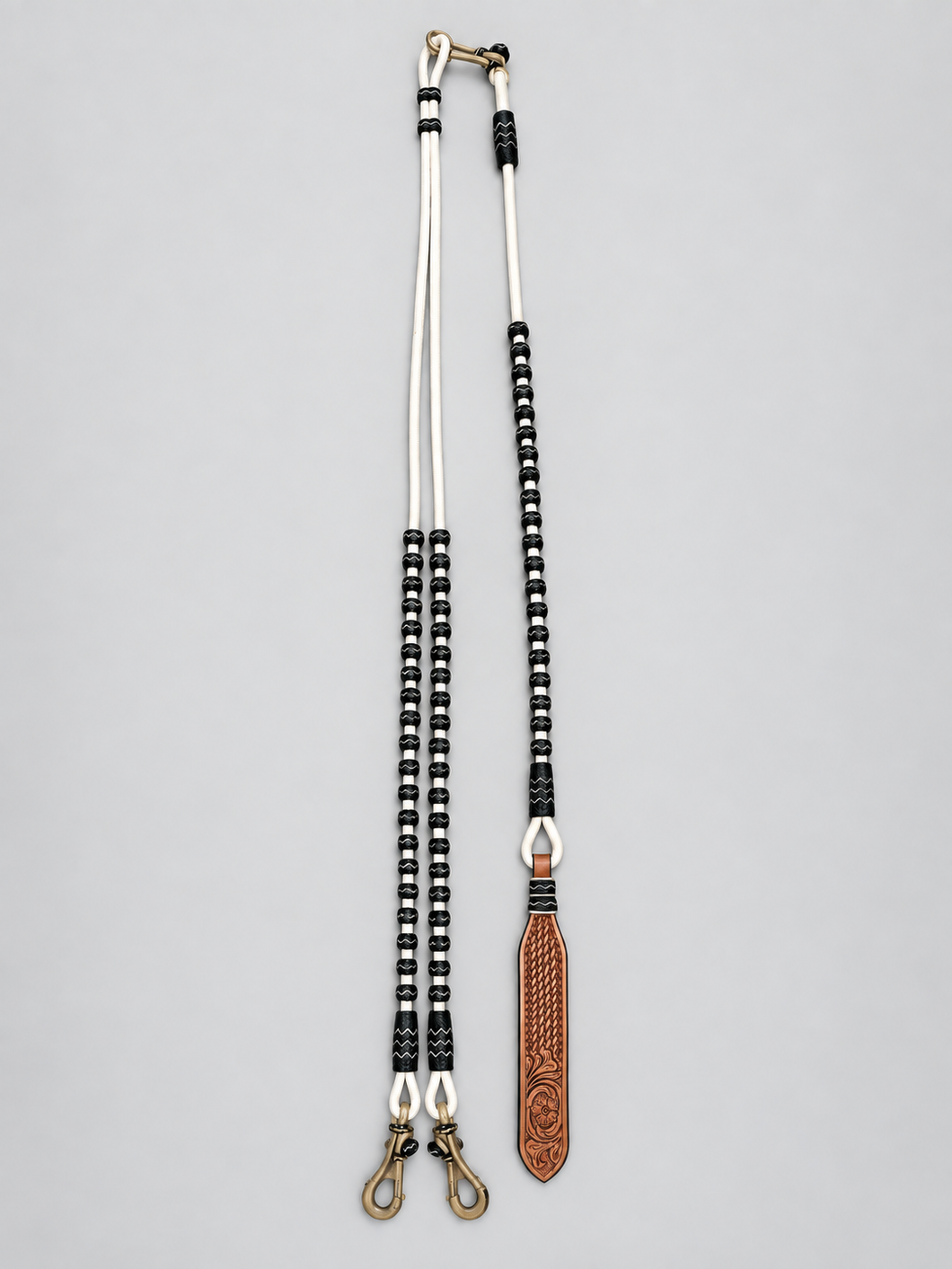 Romal Reins - RR120 - Nylon with Goerge Moore Style Knots 106