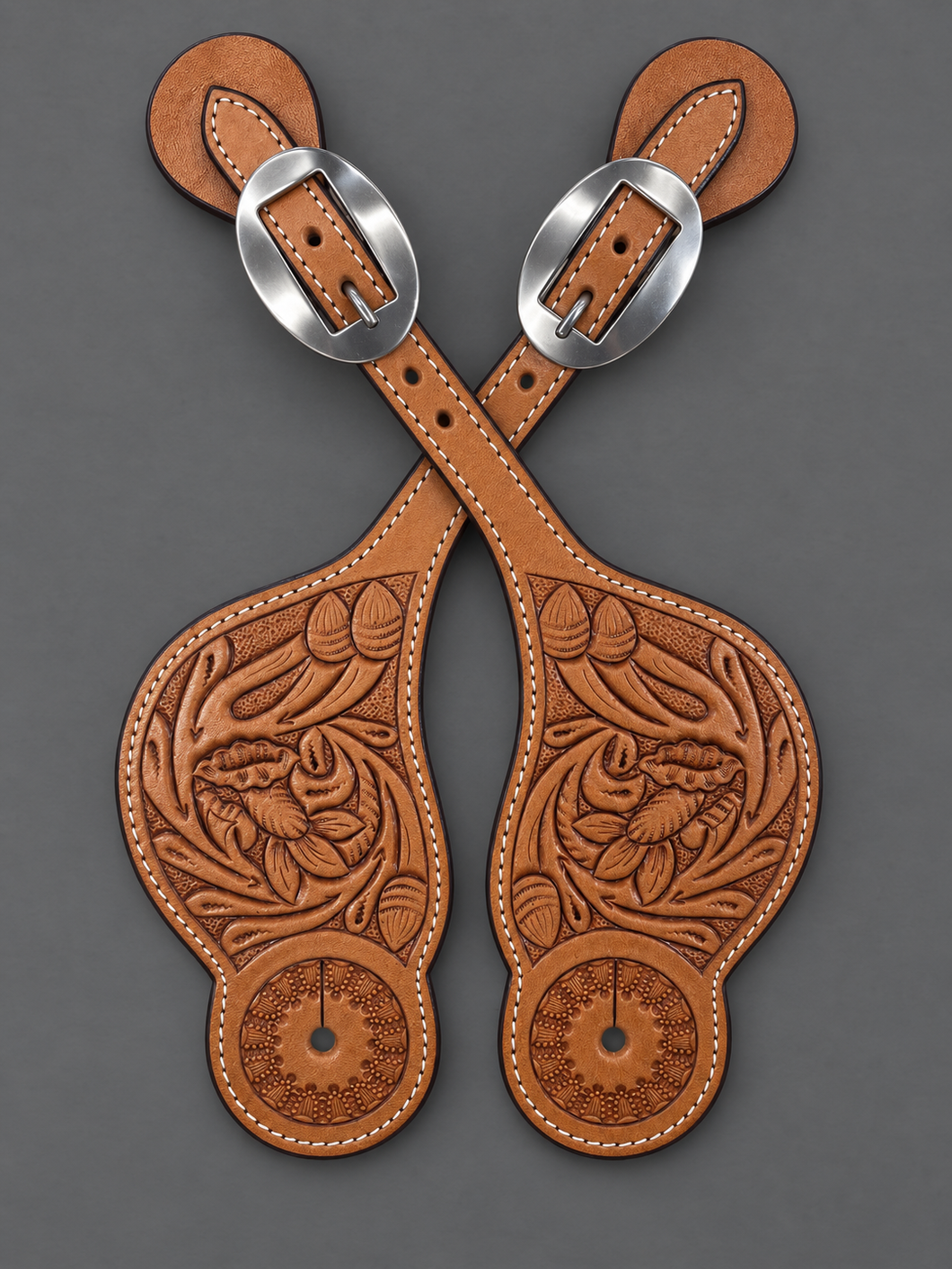 Spur Straps - SPS167 - Natural Floral