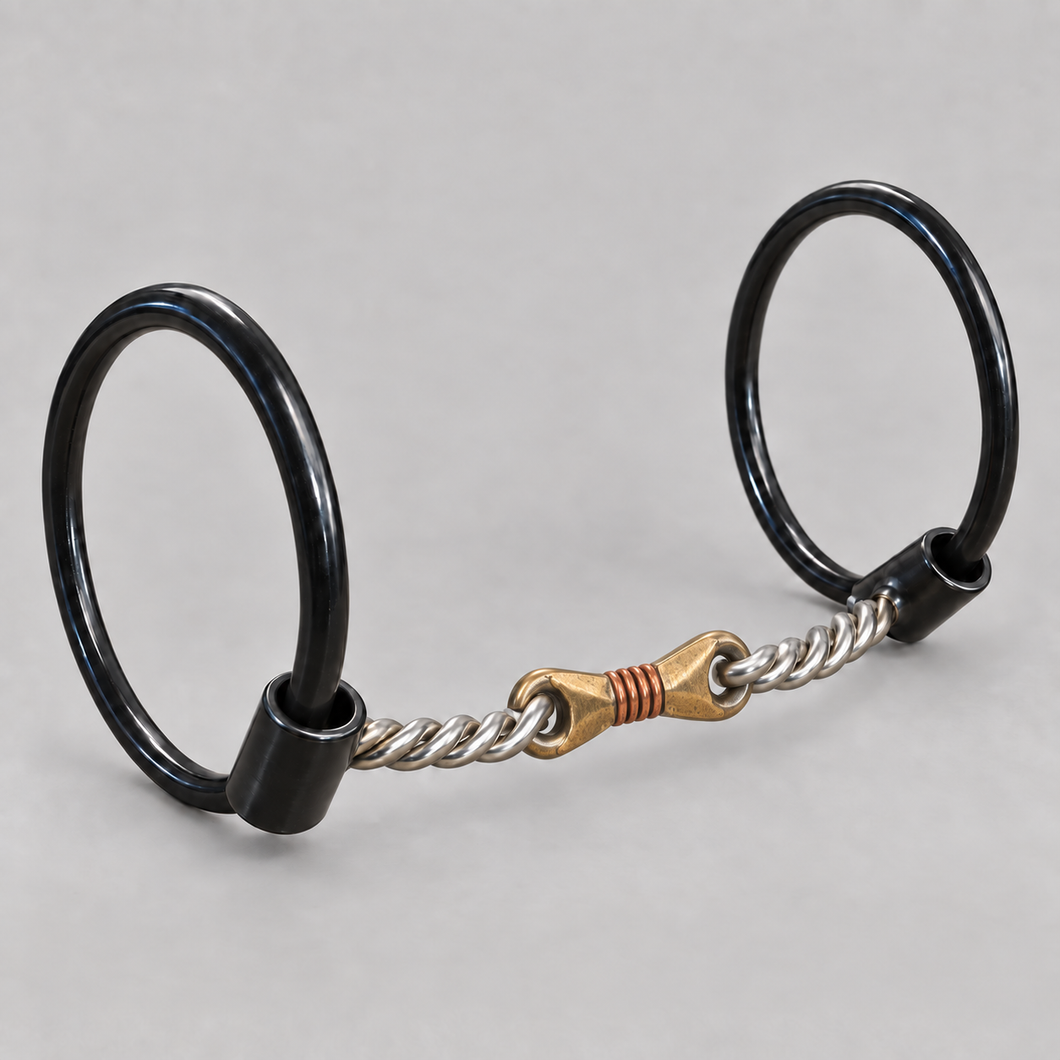 BIT - DT60 - Dutton Loose Ring Twisted Dog Bone