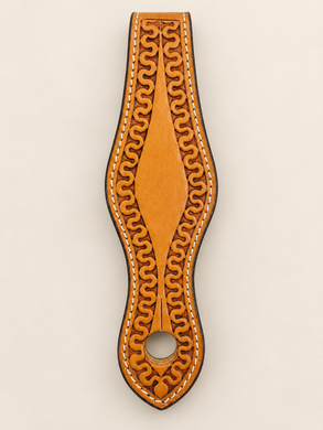 Slobber Leathers - SL03 - Carlos Border Stamped Light Oil