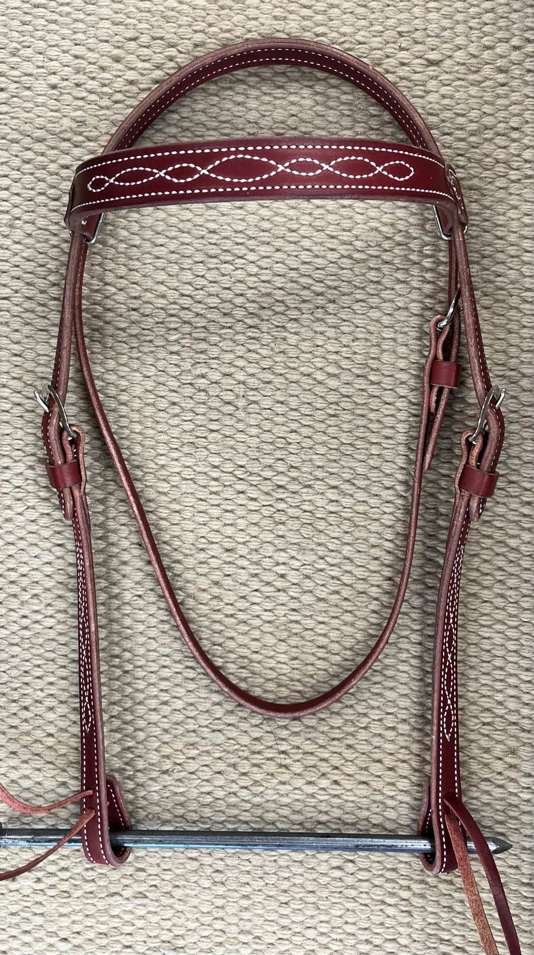 Headstall - HS219 - Latigo Browband