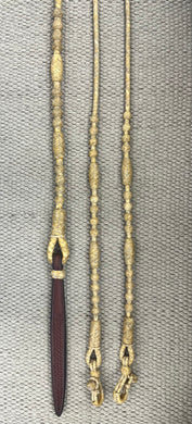 Romal Reins - RR67 - 8 Plait Natural Rawhide 108
