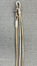 Romal Reins - RR25 - TRB 30 Plait George Moore Natural w/ Black Accents 96"