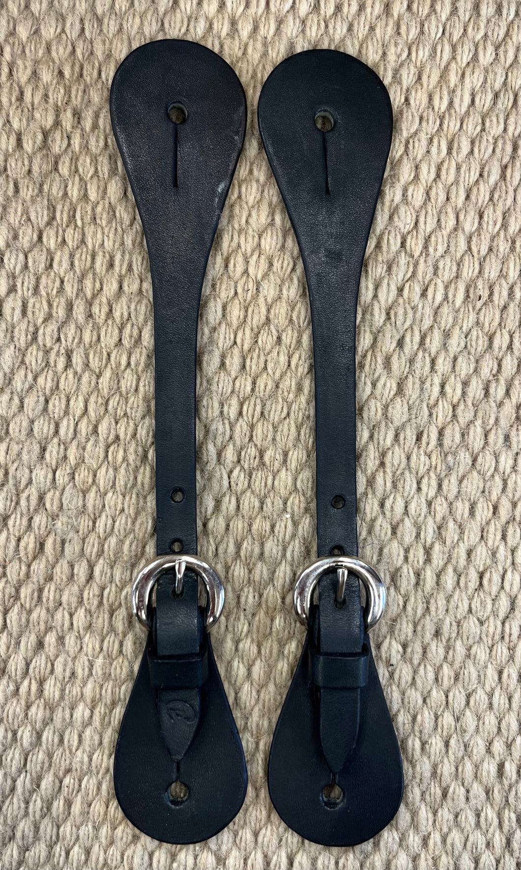 Spur Straps - SPS33 - Men's Black Straights