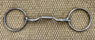 BIT - MB76 - Myler Loose Ring Low Port Comfort Snaffle
