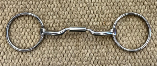 BIT - MB76 - Myler Loose Ring Low Port Comfort Snaffle