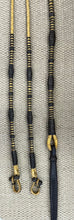 Romal Reins - RR48 - 12 Plait California Natural w/ Black Natural 100"