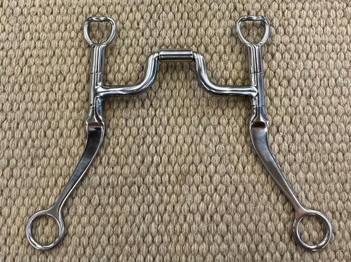 BIT - MB95 - Myler Flat Shank Medium Ported Barrel Narrow 5