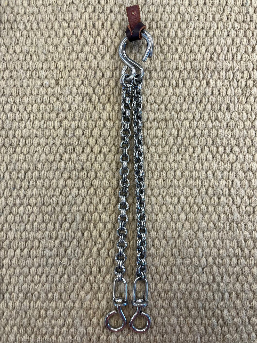 Rein Chains - RCH41 - TRB Stainless Double Ring 10 1/2