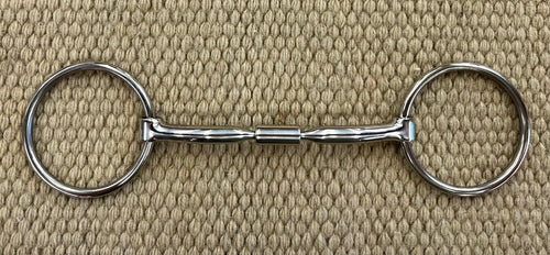 BIT - MB83 - Myler Loose Ring Comfort Snaffle Wide Barrel 5 1/2