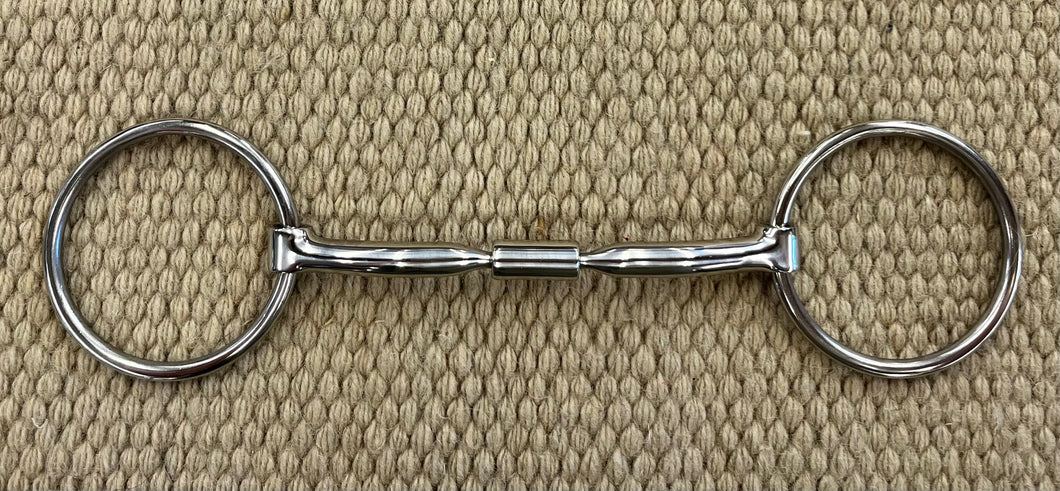 BIT - MB83 - Myler Loose Ring Comfort Snaffle Wide Barrel 5 1/2