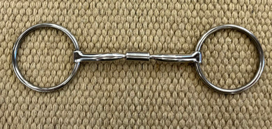 BIT - MB84 - Myler Loose Ring Comfort Snaffle Wide Barrel 4 3/4
