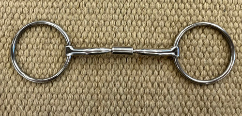 BIT - MB84 - Myler Loose Ring Comfort Snaffle Wide Barrel 4 3/4